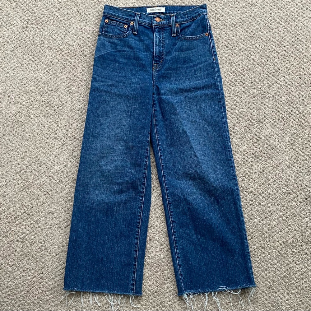 Madewell Slim Wide-Leg Crop
